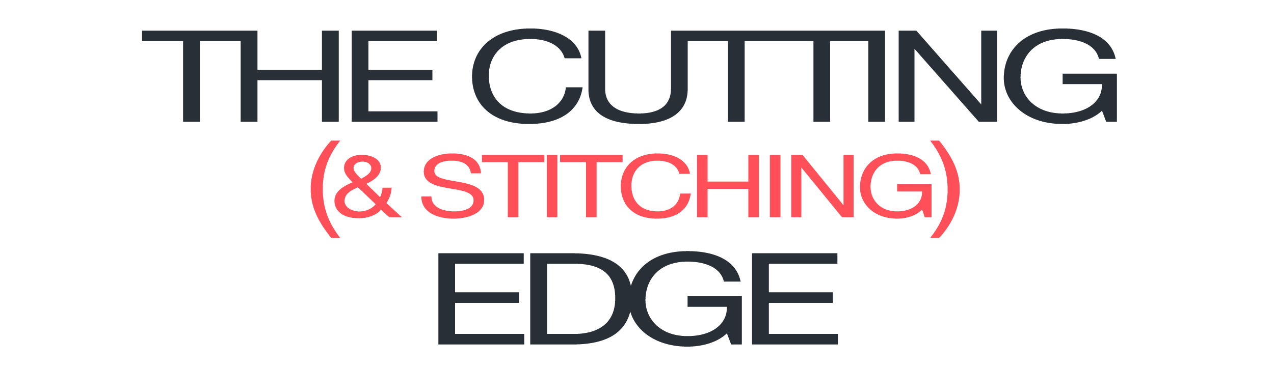 The Cutting & Stitching Edge | Contemporary Embroidered Art from Mr X Stitch