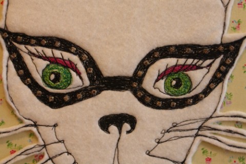 Carly Altree-Williams - Dolores hand embroidery detail