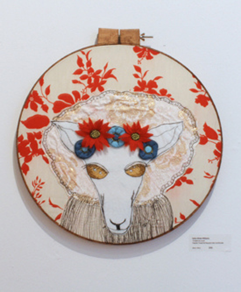 Carly Altree-Williams - Till Death Do Us Part hand embroidery