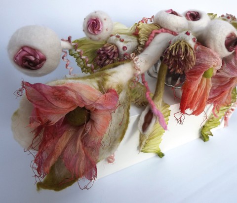 Sue Walton - Central arrangement for Woodland Boudoir detail