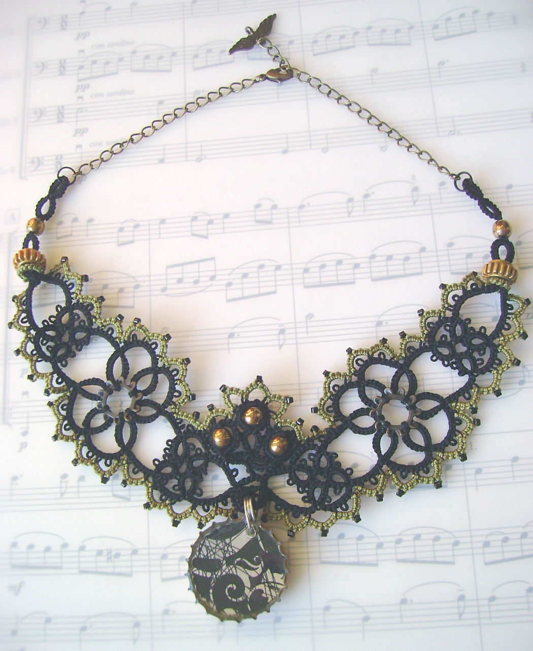 Yarnplayer's Tatted Necklace