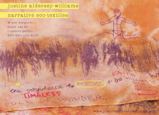 Justine Aldersey-Williams - New Designers Flyer