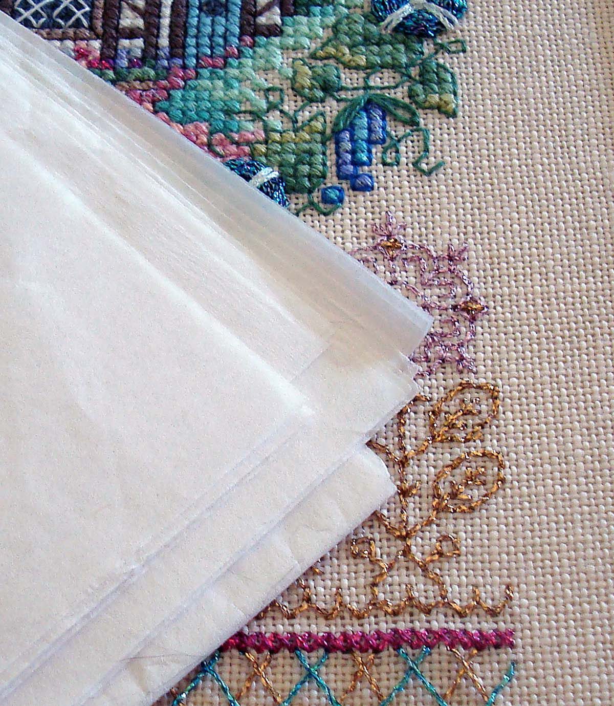 Preserve jewelry, photos, textiles, plus finished and unfinished needlework projects with Acid-Free Tissue Paper.