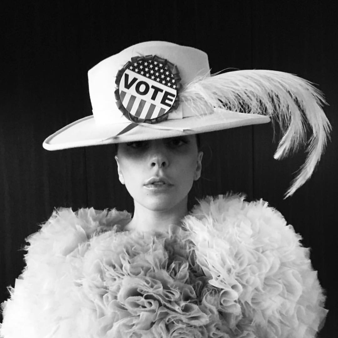 gladys_tamez_millinery"Let's go you modern suffragettes, Go put on your hats and #GoVote " - #LadyGaga