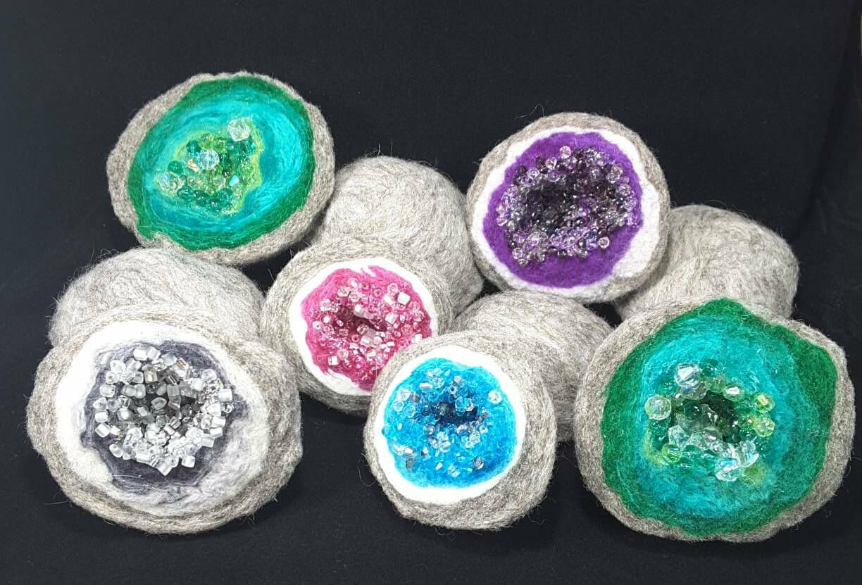 Geode Felt! Mr X Stitch