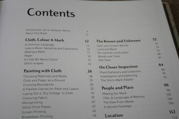 A glimpse into the contents.  There are seven main sections, each with sub-sections.