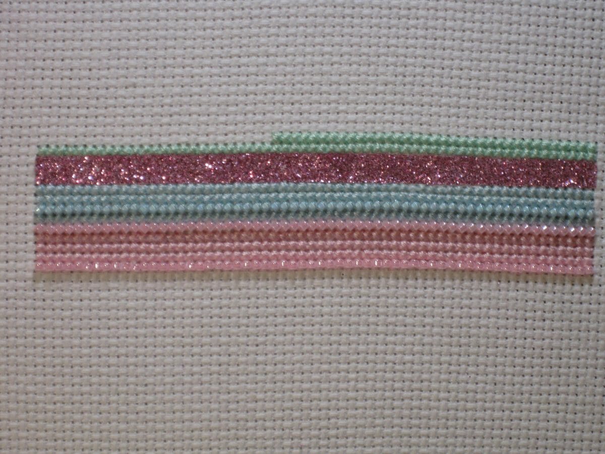 Sample A Spring Sampler With Seed Beads