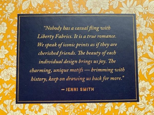Jenni Smith Quilting book cover author comment
