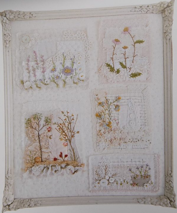 Foolproof Flower Embroidery: 80 stitches and 400 combinations in a variety of fibers; Add texture, color & sparkle to your organic garden by Jennifer Clouston