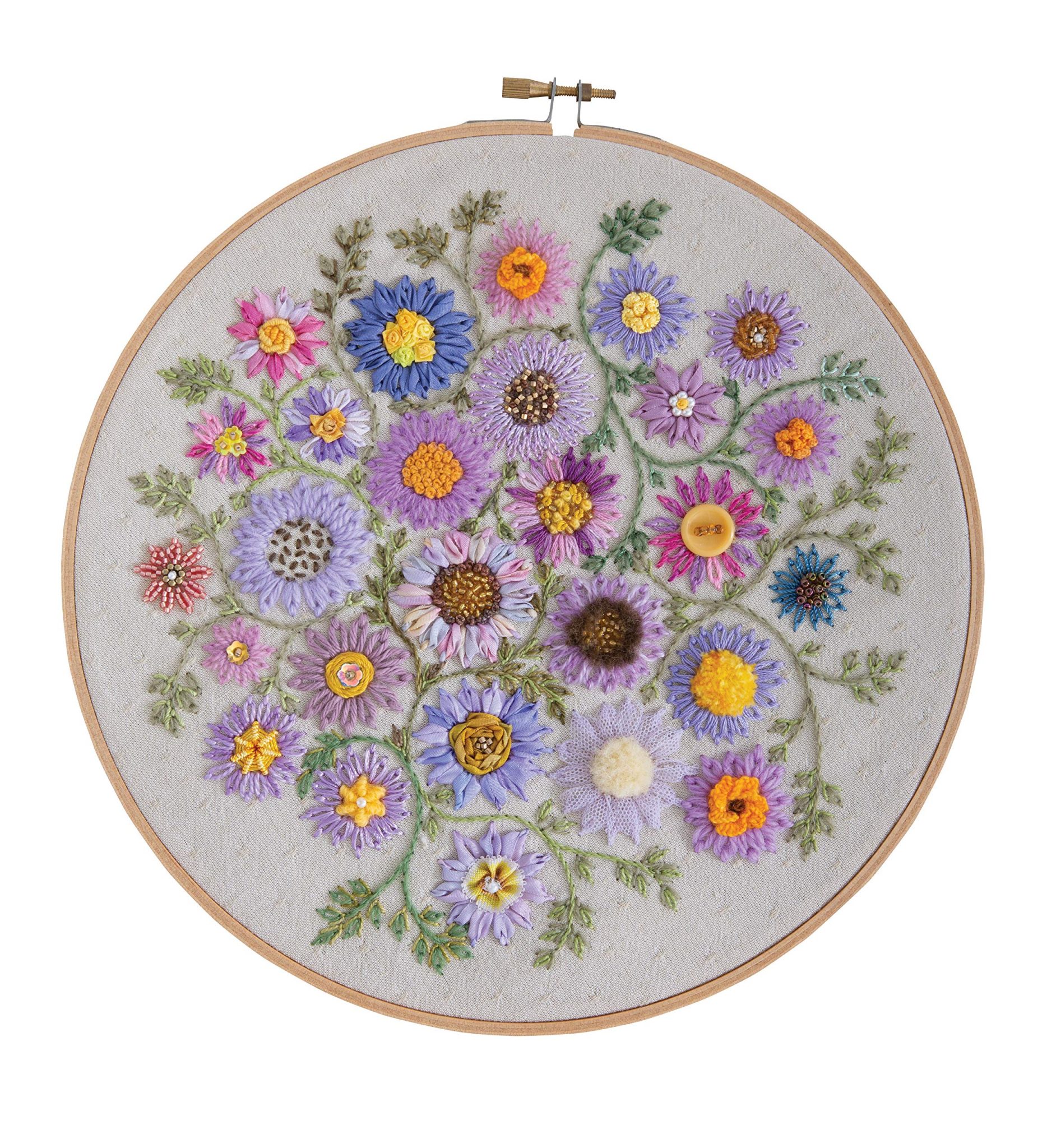 Genuine Embroidery Basic Needle Method Book 3D Flowers Embroidery Tutorial  Book Handmade Embroidery Pattern Books