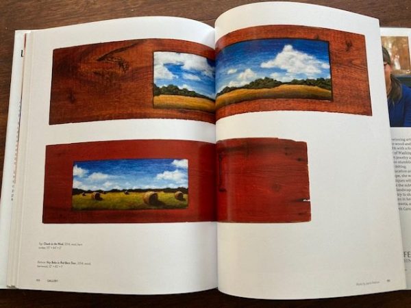 Jaana Mattson’s Landscapes in Wool double page spread