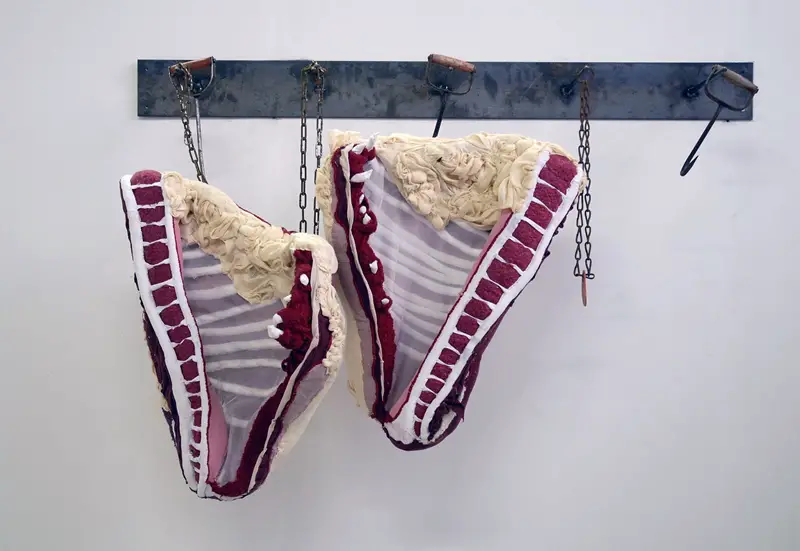 all about meat | soft sculpture
