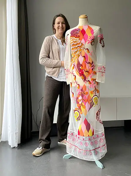 Eva van den Top, Hand & Lock Prize for Embroidery, third-place winner, Fashion Open category