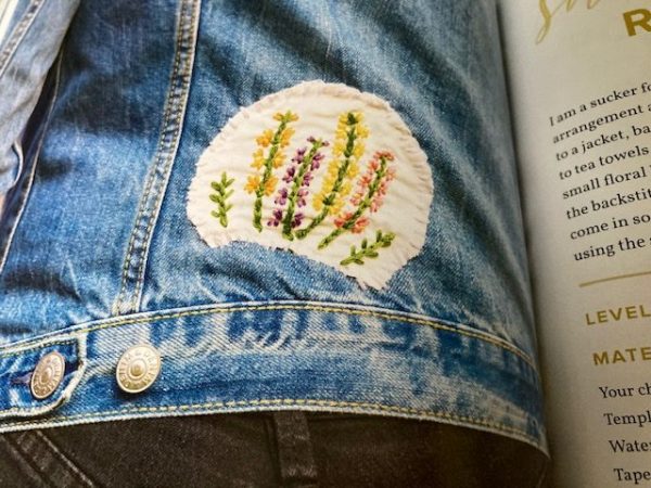 Beautiful embroidered accessories LM Brantman patches 