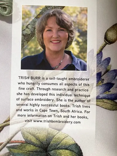 Kew Embroidery Trish Burr - Trish