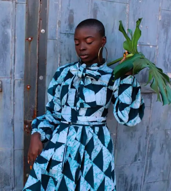 Batik dress by Africaboutik