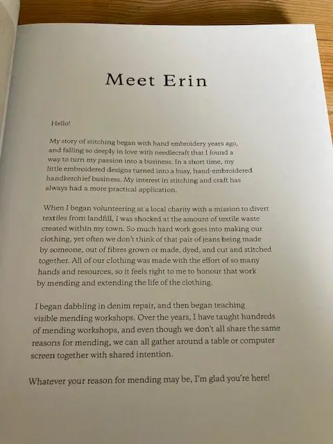 The Mending Directory Erin Eggenburg meet Erin the writer