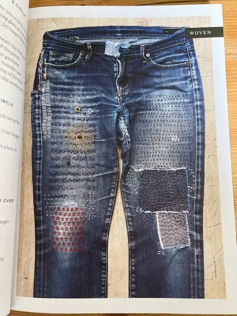 The Mending Directory Erin Eggenburg image of jeans