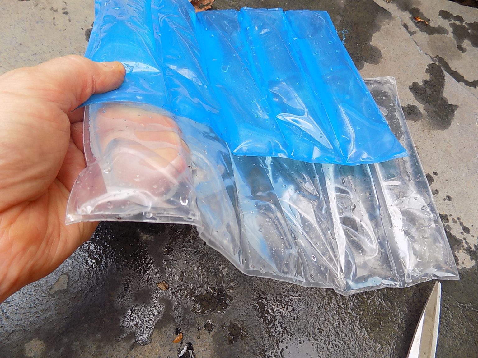 Making Plastic Garlands From Freezer Bags Textile Art Mr X Stitch