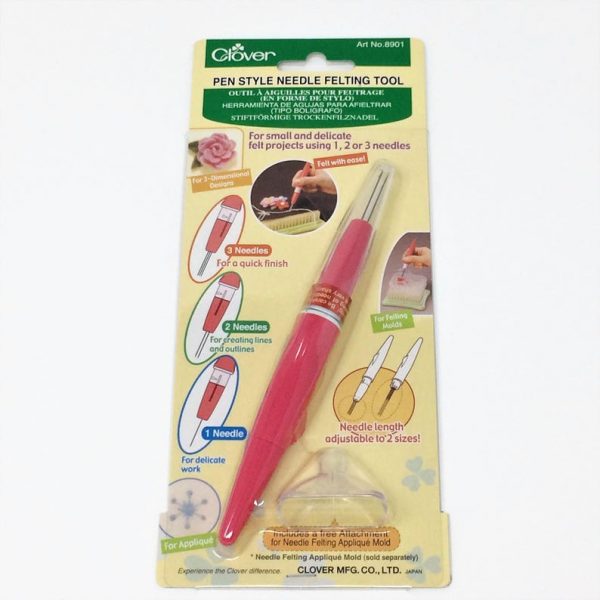 Needle Felting Gifts - Clover Multi-Needle Pen Tool