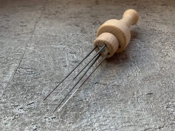 Wooden Needle Felting Handle